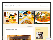 Tablet Screenshot of kitchenconvivial.com